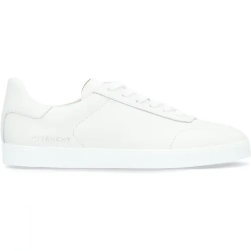 Leder Low-Top Sneakers , Damen, Größe: 39 1/2 EU - Givenchy - Modalova