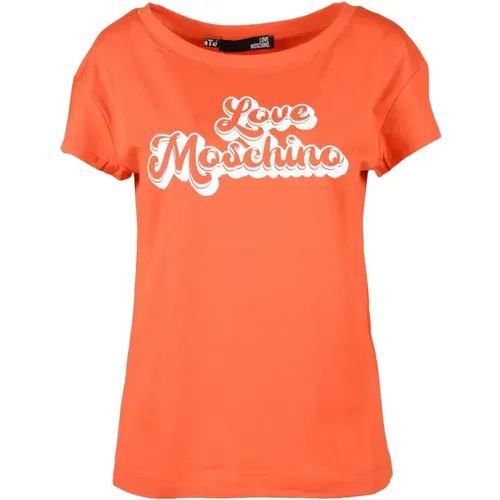 Women T-Shirt , female, Sizes: S - Love Moschino - Modalova