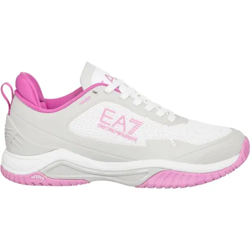 Sneakers , female, Sizes: 4 UK - Emporio Armani EA7 - Modalova