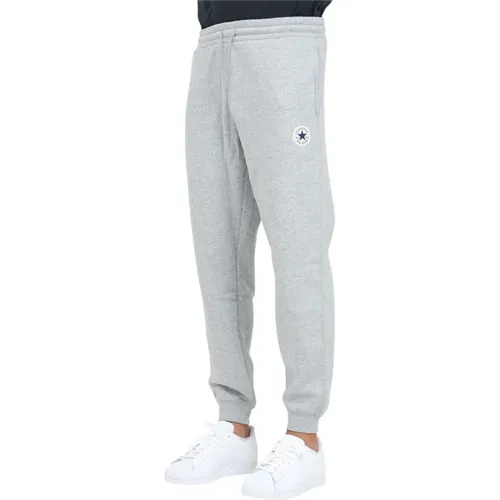 Sportliche Chuck Patch Sweatpants in Grau - Converse - Modalova