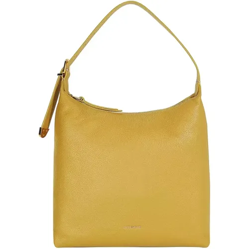 High-Quality Leather Shoulder Bag with Zip Closure and Adjustable Strap , female, Sizes: ONE SIZE - Coccinelle - Modalova