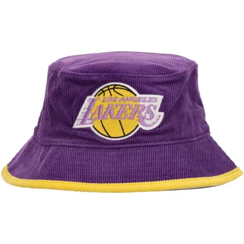 NBA Team Velvet Bucket Hat , Herren, Größe: XL - Mitchell & Ness - Modalova