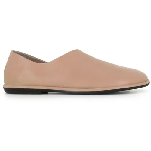 Taupe Leather Handcrafted Sandals , female, Sizes: 3 UK, 5 1/2 UK, 7 UK, 4 1/2 UK, 6 UK - Officine Creative - Modalova