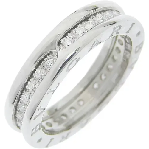 Pre-owned Silver rings , female, Sizes: ONE SIZE - Bvlgari Vintage - Modalova