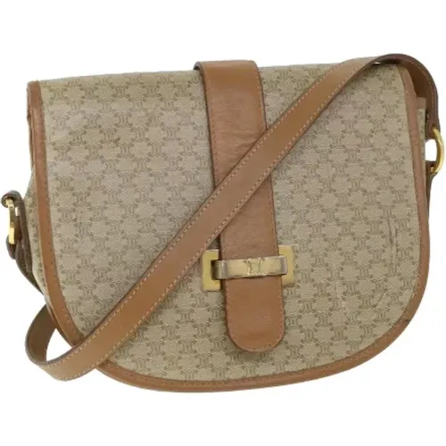 Pre-owned Canvas celine-bags , female, Sizes: ONE SIZE - Celine Vintage - Modalova