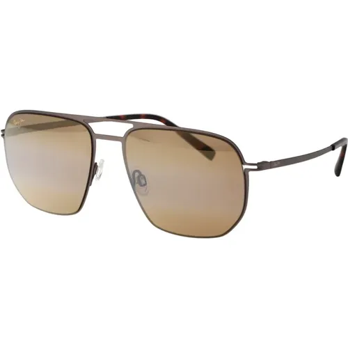 Haie Cove Sonnenbrille , Herren, Größe: 55 MM - Maui Jim - Modalova