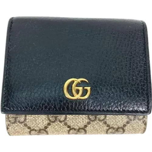 Pre-owned Leather wallets , female, Sizes: ONE SIZE - Gucci Vintage - Modalova