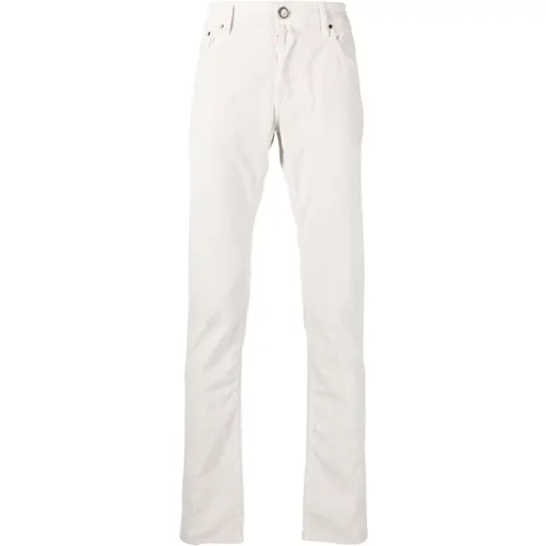 Slim-cut Corduroy Trousers , male, Sizes: W35, W32, W33, W31, W34, W38, W36 - Jacob Cohën - Modalova