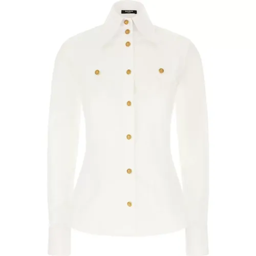 Shirts , female, Sizes: S, XS - Balmain - Modalova