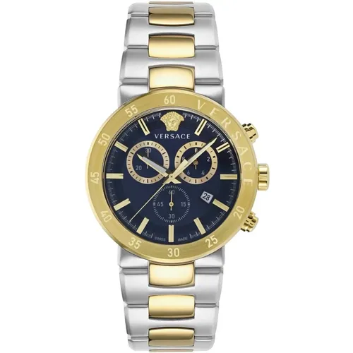 Chronograph Urban Mystique Watch , male, Sizes: ONE SIZE - Versace - Modalova