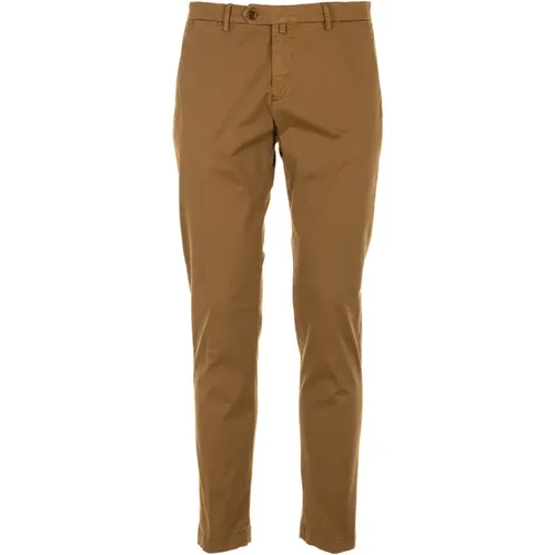 Braune Hose Klassisches Modell , Herren, Größe: XS - Briglia - Modalova