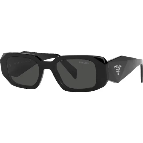 Square Sunglasses in with Grey Lenses , female, Sizes: 49 MM - Prada - Modalova