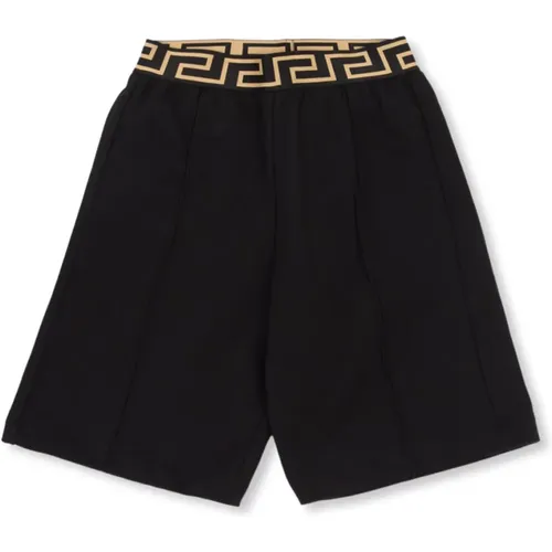 Shorts mit Logo Versace - Versace - Modalova