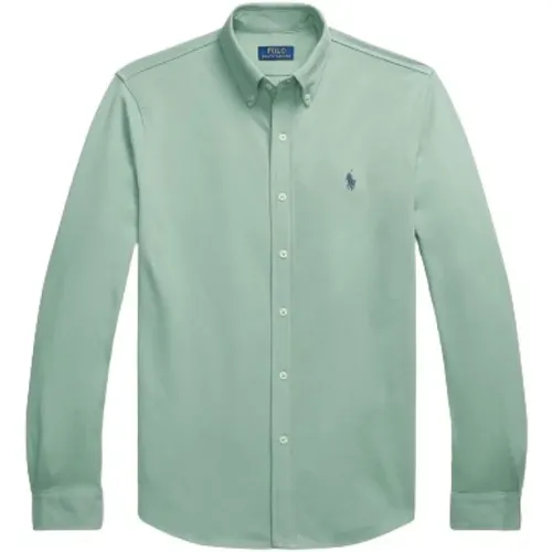 Piqué Baumwoll Polo Shirt , Herren, Größe: XL - Polo Ralph Lauren - Modalova