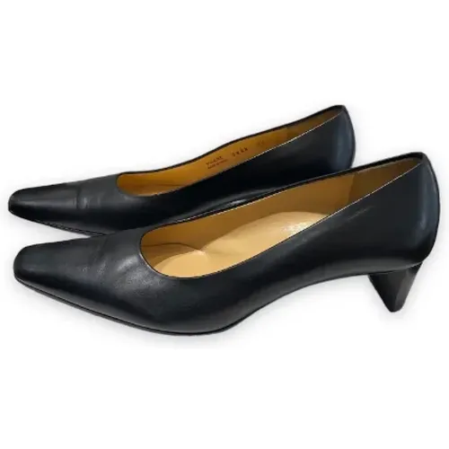 Pre-owned Leather heels , female, Sizes: 3 1/2 UK - Bally Pre-owned - Modalova
