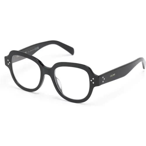 Klassische Schwarze Optische Brille - Celine - Modalova