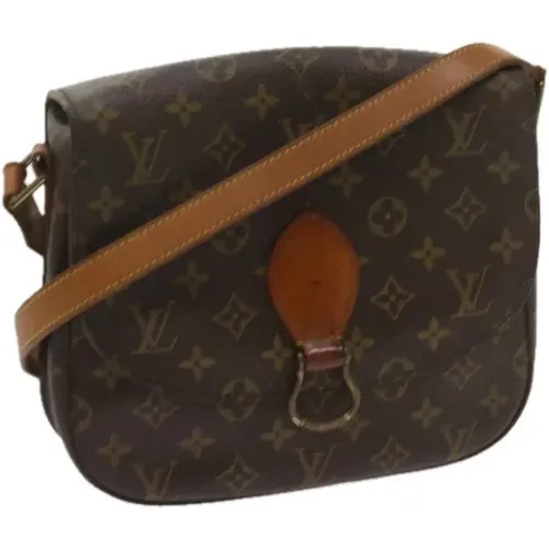 Pre-owned Canvas shoulder-bags , female, Sizes: ONE SIZE - Louis Vuitton Vintage - Modalova