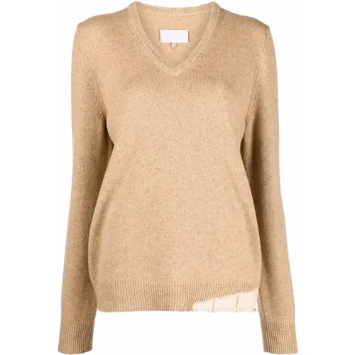 Mohair Cashmere Silk Sweater , female, Sizes: S, XS, M - Maison Margiela - Modalova