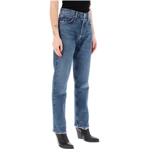 Gerades Jeans , Damen, Größe: W25 - Agolde - Modalova