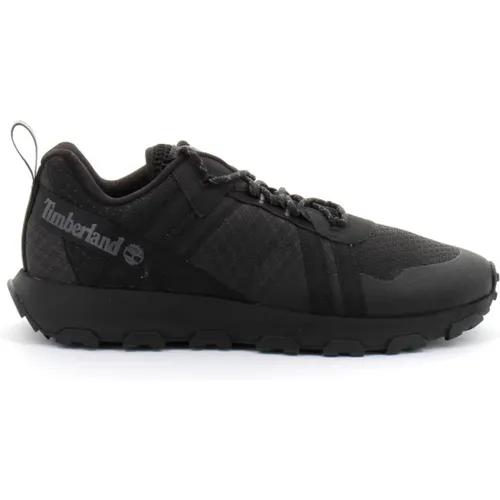 Schwarze Winsor Trail Niedrige Sneakers , Herren, Größe: 40 EU - Timberland - Modalova