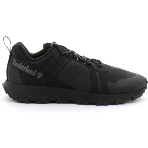 Schwarze Winsor Trail Niedrige Sneakers , Herren, Größe: 44 EU - Timberland - Modalova