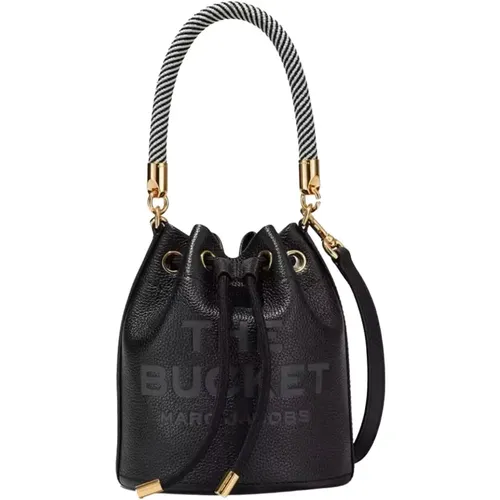 The Leather Bucket Tasche , Damen, Größe: ONE Size - Marc Jacobs - Modalova