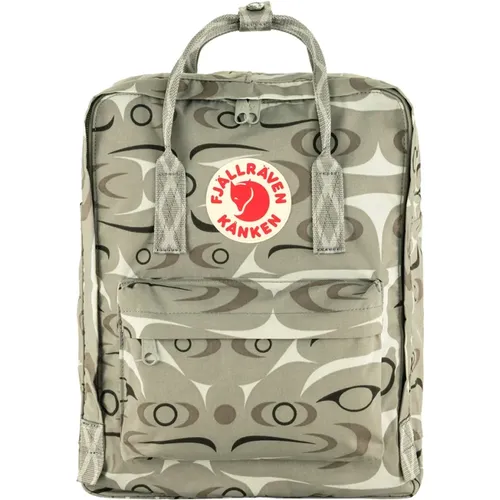 Kånken ART Backpack (Sey) , male, Sizes: ONE SIZE - Fjällräven - Modalova