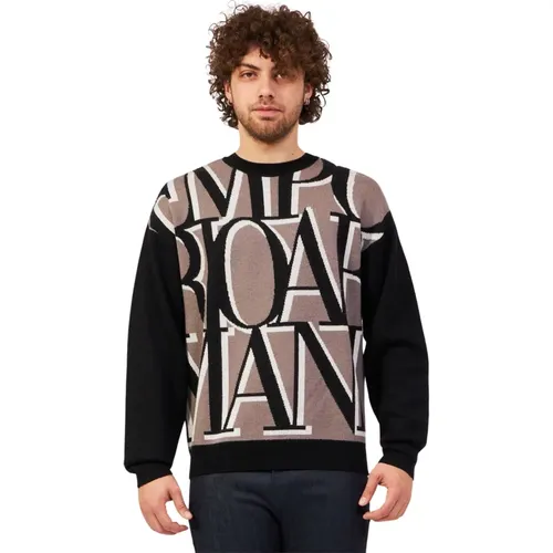 MultiColour Armani Sweaters , male, Sizes: XL - Emporio Armani EA7 - Modalova