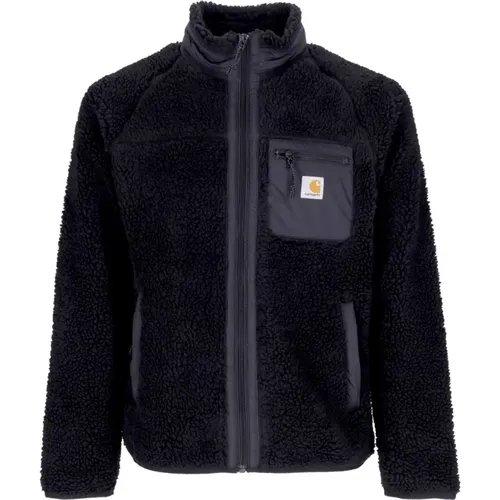 Sherpa Teddy Bear Jacke Schwarz , Herren, Größe: L - Carhartt WIP - Modalova