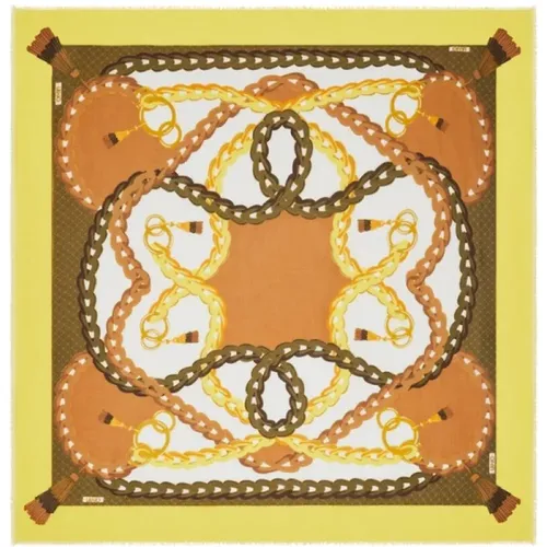 Foulard foulard gewebter Druck 120x120 - Liu Jo - Modalova