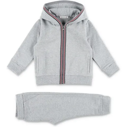 Graues Fleece Jogging-Set Overall - Moncler - Modalova