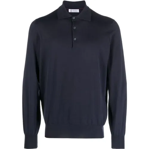 Klassisches Polo Shirt Cw425 - BRUNELLO CUCINELLI - Modalova