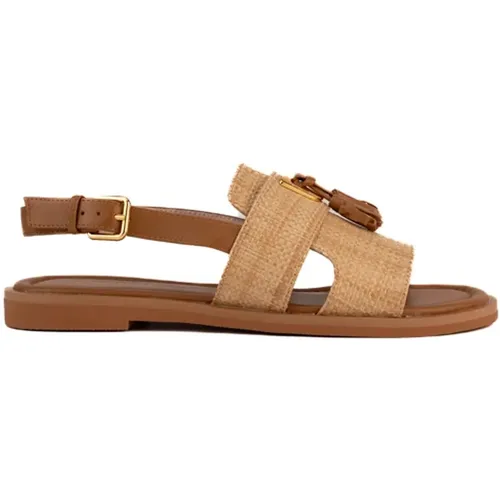 Flat Sandals , female, Sizes: 3 UK - Coccinelle - Modalova