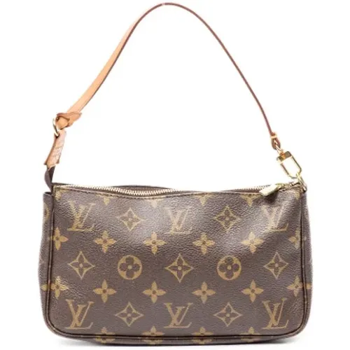 Pre-owned Coated canvas handbags , female, Sizes: ONE SIZE - Louis Vuitton Vintage - Modalova