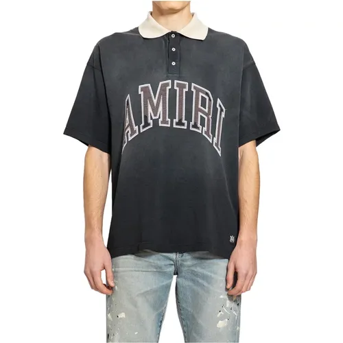 Vintage Oversized Polo Shirt , Herren, Größe: L - Amiri - Modalova