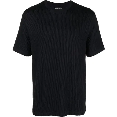 T-shirt , male, Sizes: L, 4XL, M - Giorgio Armani - Modalova