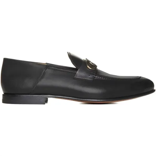 Flat Gin Shoes , male, Sizes: 9 UK, 8 1/2 UK, 8 UK, 7 UK, 6 1/2 UK, 7 1/2 UK, 10 UK, 6 UK - Salvatore Ferragamo - Modalova