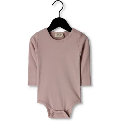 Einfarbiger Body Romper Baby Hellrosa - MarMar Copenhagen - Modalova