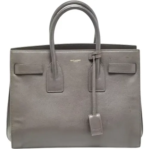 Pre-owned Leather totes , female, Sizes: ONE SIZE - Yves Saint Laurent Vintage - Modalova