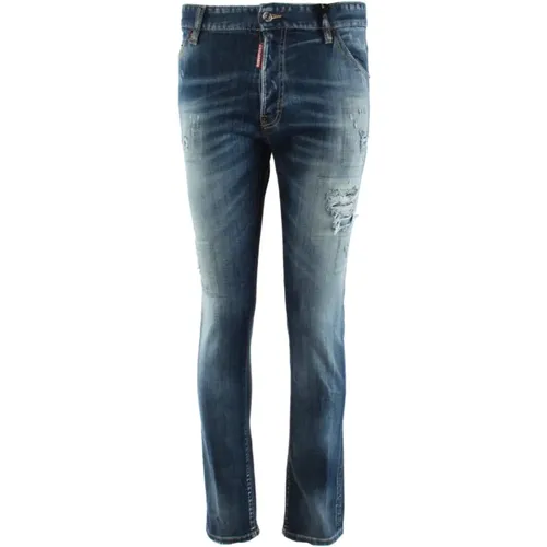 Cool Guy Blaue Jeans , Herren, Größe: 2XL - Dsquared2 - Modalova