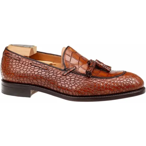 Leather Moccasin-Style Loafers , male, Sizes: 5 UK - Berwick - Modalova