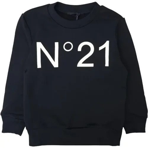 Baumwoll-Sweatshirt mit Logo-Print - N21 - Modalova