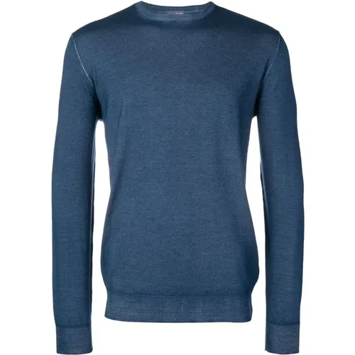 Round-neck Knitwear , male, Sizes: M, 4XL, XL, 2XL, L, 3XL - Drumohr - Modalova