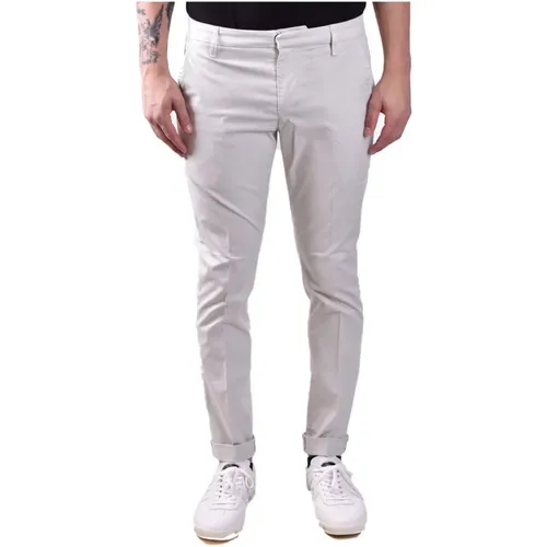 Slim-Fit Stylish Trousers for Men , male, Sizes: W34, W36, W33, W31 - Dondup - Modalova