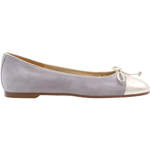 Stylish Ballerina Flats , female, Sizes: 4 UK, 6 UK - Luca Grossi - Modalova