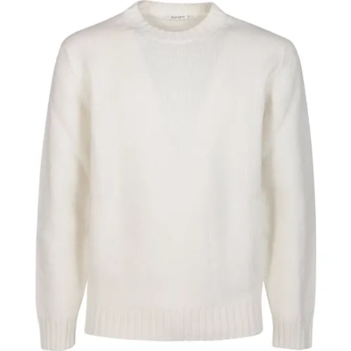 Classic Round Neck Sweater , male, Sizes: M, 2XL - Kangra - Modalova