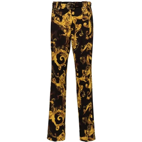 Womens Trousers Ss24 , female, Sizes: XS, 2XS - Versace Jeans Couture - Modalova