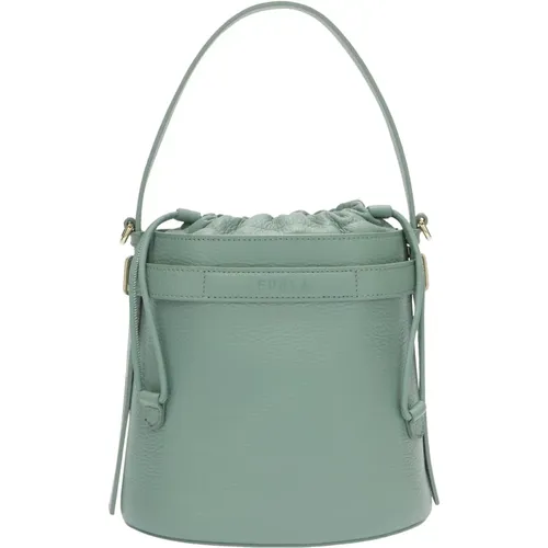 Schicke Giove Bucket Bag Mini , Damen, Größe: ONE Size - Furla - Modalova