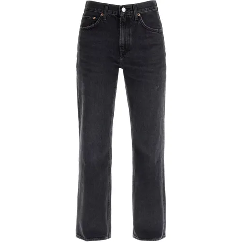 Valen Cropped Jeans , Damen, Größe: W25 - Agolde - Modalova