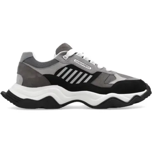 Wave Low Top Sneakers Schnürung , Herren, Größe: 39 EU - Dsquared2 - Modalova